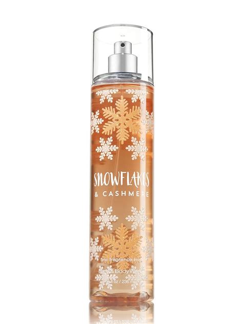 snowflakes and cashmere scent